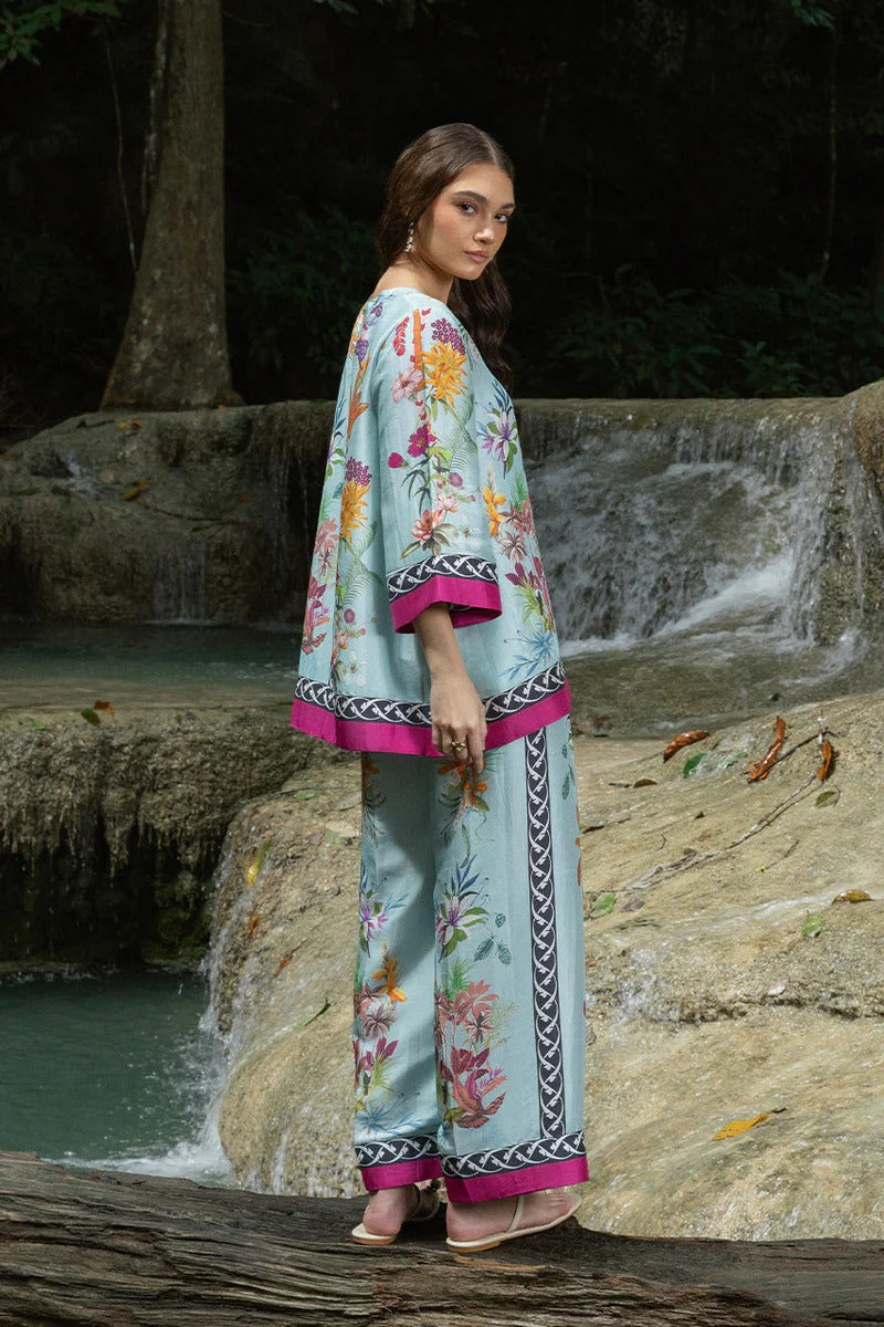 Tranquil Blue Printed Co-ord Set
