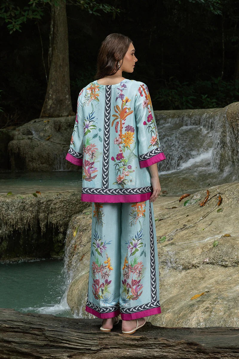 Tranquil Blue Printed Co-ord Set