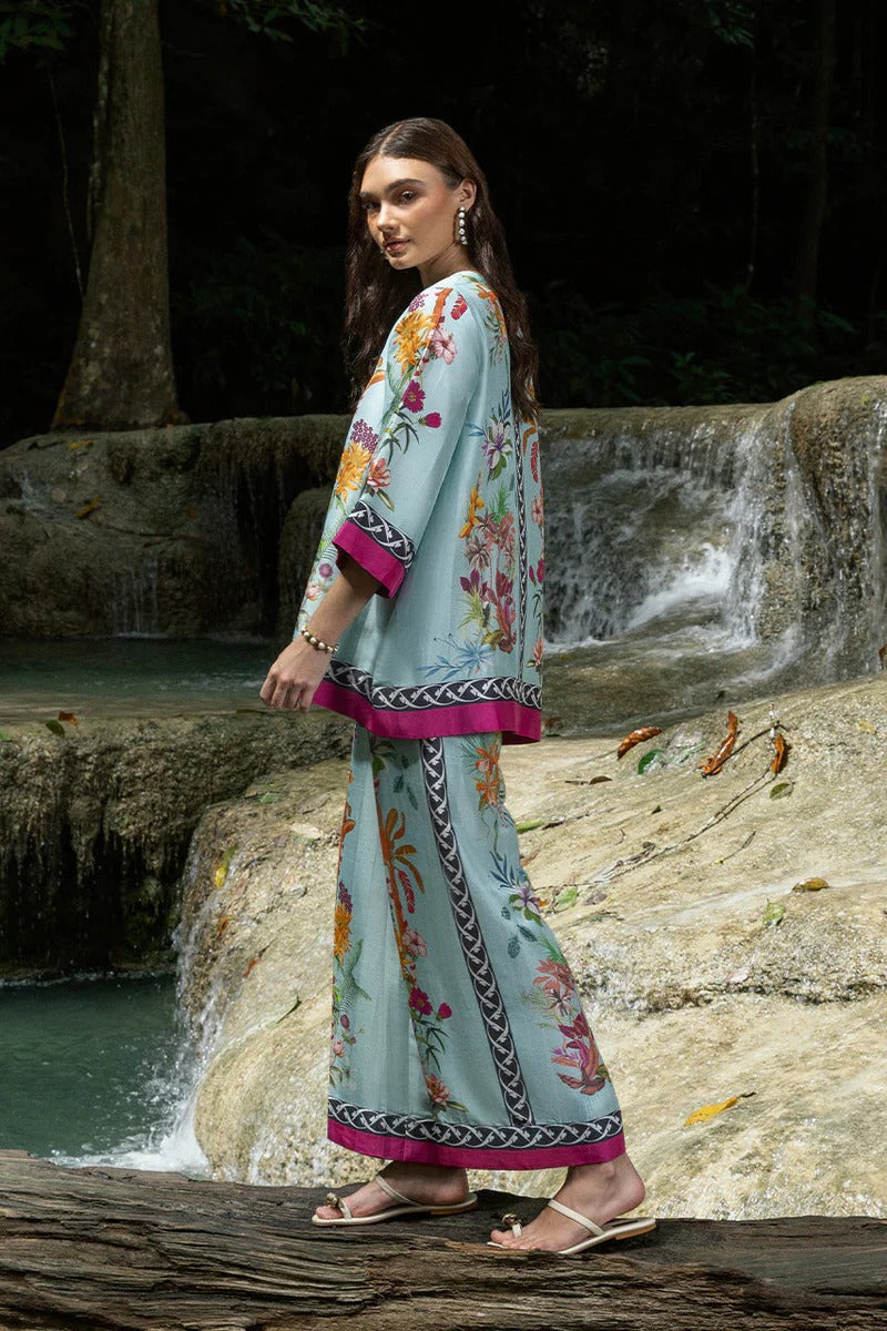 Tranquil Blue Printed Co-ord Set